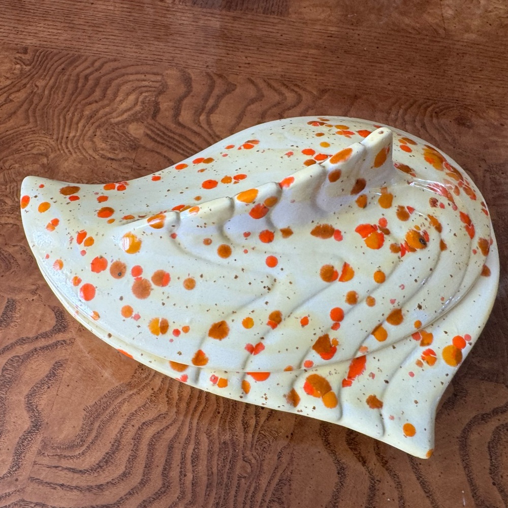Splatterware Ceramic Dish with Lid - Picture 8 of 11